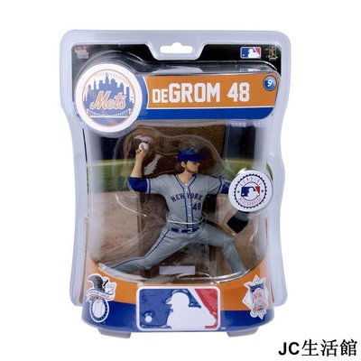 JC生活館【】Imports Dragon MLB 棒球 人偶 模型公仔 紐約大都會 #48 DEGROM JRWP