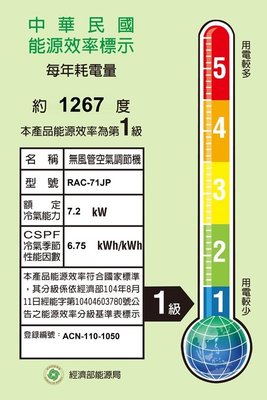 ＄柯柯嚴選＄HITACHI RAC-71JP/RAS-71NJP(含稅)安裝另計RAC-110JP/RAS-110NJP