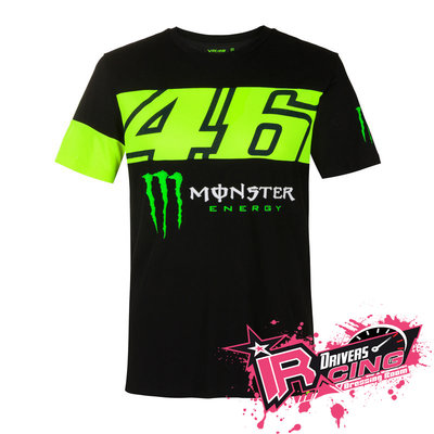 ♚賽車手的試衣間♚ VR46 Rossi DUAL 46 MONSTER ENERGY T-shirt T恤 短袖