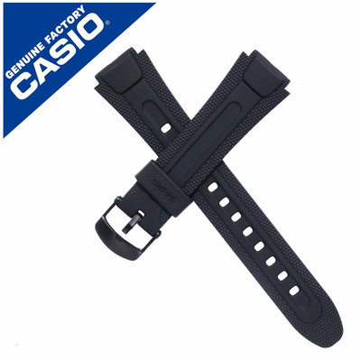 【錶帶耗材】CASIO 卡西歐 AW-81 黑色 通用 MRW-200H 原廠錶帶 膠質錶帶 全新 國隆