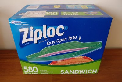Ziploc可封式三明治保鮮袋(4 boxes)-2盒一賣((4 boxesx2=8 boxes )-需要請先詢問 謝謝