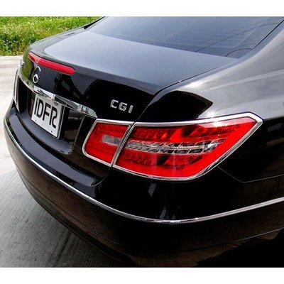 【JR佳睿精品】Benz E250 E350 Coupe 09-12 2門 鍍鉻後燈框 尾燈框 裝飾配件 改裝飾條