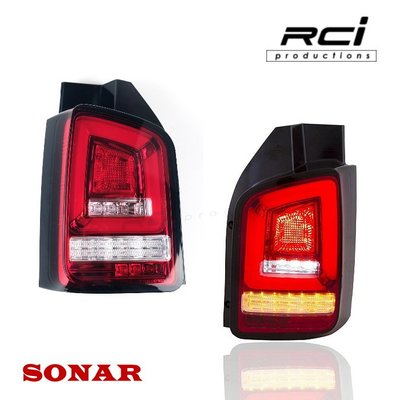 RC HID LED SONAR VW 福斯 T5  03-09 10-14  外銷精品 跑馬方向燈 LED光條尾燈