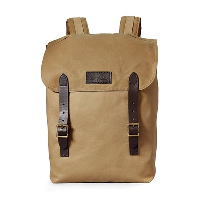 【美國 Filson】Ranger Backpack Tan沙棕色 經典復古厚磅帆布後背包 雙肩包 書包 美國製