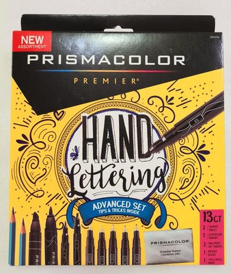 現貨Prismacolor Premier 著色書繪畫~藝術線搞筆+麥克筆+鉛筆+橡皮擦+小冊子，13支