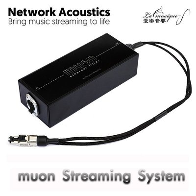 英國 Network Acoustics muon Streaming filter 消除電子噪訊 英國製