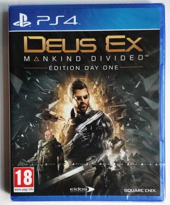 易匯空間 PS4正版游戲 殺出重圍 人類分裂 Deus Ex Mankind Divided 英文 限時下殺YH1316