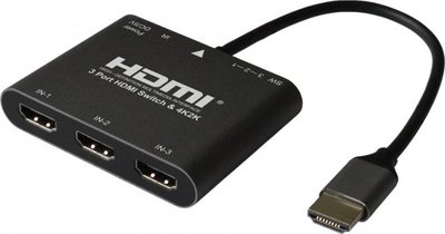 ~協明~ 4K/2K 3進1出 HDMI 2.0 輕巧型影音切換器 - AWD-MH320P MIT品質保證