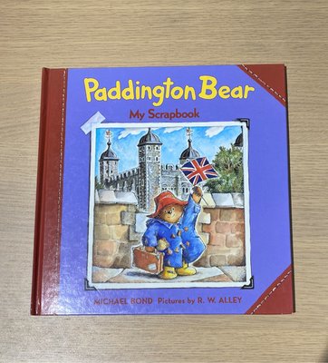 ＊【兒童英語繪本】Paddington Bear My scrapbook 柏靈頓熊用剪貼簿紀錄英國冒險記