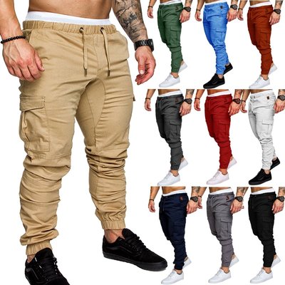 2018 Sport pants for men in autumn Men s casual trousers男褲