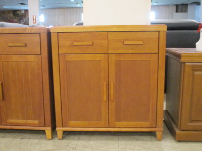 光南家具-南洋檜木2.7尺餐櫃、收納櫃