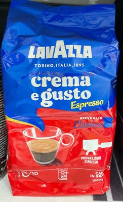 4/20前 新包裝 義大利 LAVAZZA 濃縮咖啡豆1000g/包 最新到期日2024/9/30