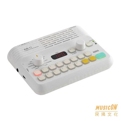 【民揚樂器】KORG KR11 節奏機 RHYTHM BOX 鼓機 有喇叭