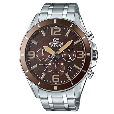 ｛FUANclock}台灣卡西歐公司貨專門店 EDIFICE 都會魅力帥氣指針腕錶EFR-553D-5B 1年保固