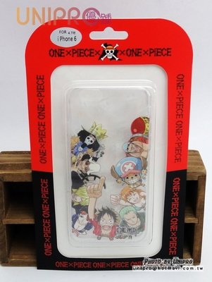 【UNIPRO】【預購】iPhone 6 6S 4.7吋 航海王 全員系列 TPU 手機殼 One Piece 海賊王