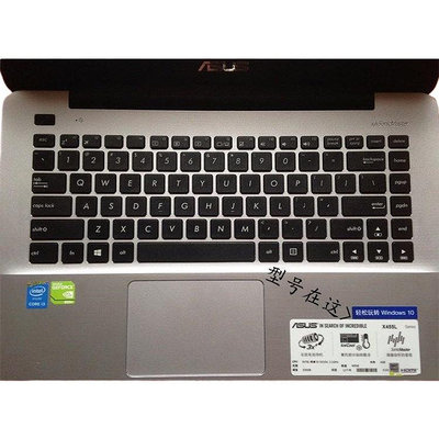 MTX旗艦店ASUS華碩14寸X455LJ4005筆電鍵盤保護貼膜套罩酷睿i3 4005U