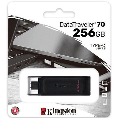 Kingston 金士頓 256GB USB 隨身碟 OTG TYPE-C DT70 手機隨身碟 平板隨身碟 USB-C