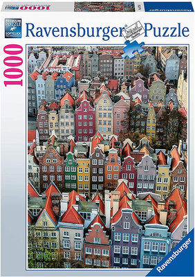16726 1000片歐洲進口拼圖 Rav 風景 美麗的波蘭格但斯克建築