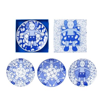 Image.台中逢甲店 KAWS Holiday Taipei Ceramic Plate 台北限定 盤子
