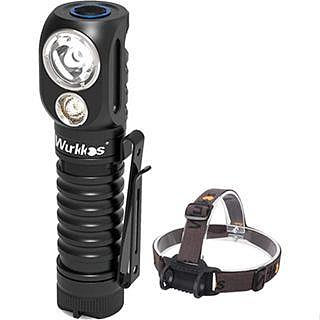 Wurkkos HD20  C 可充電頭燈 21700 手電筒 2000lm 雙 LED LH351D 和 XPL