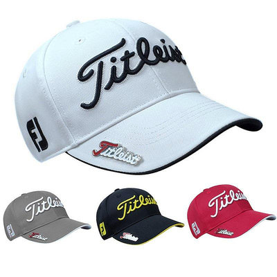 【 高爾夫帽子】陽光高爾夫 遮陽帽子 防晒帽 高爾夫球帽男女帽子新款透氣絲棉遮陽帽時尚golf運動休閒有頂球帽 JL