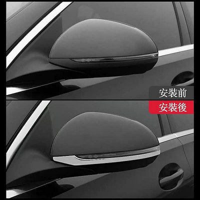 【熱賣精選】Benz 賓士 2023 GLC W206 C300 C200 後照鏡 飾條 倒車鏡 亮條 防撞條 裝飾 配件 改裝