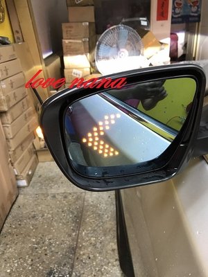[[娜娜汽車]] 日產 new x-trail 專用 帶方向燈後視鏡 帶轉向燈後視鏡 led後照鏡 廣角鏡 DIY