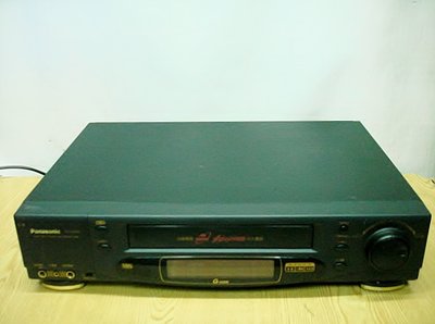 @【小劉2手家電】PANASONIC  VHS 錄放影機,支援EP,NV-992KC型,故障機也可修理 !