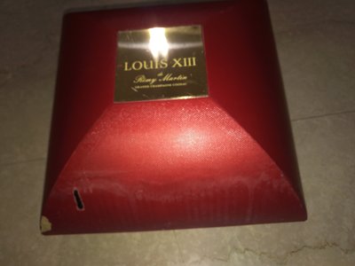 (大貝殼版專屬空硬盒)Louis XIII 路易13 路易十三 人頭馬 /另施華洛世奇Baccarat 水晶空酒瓶