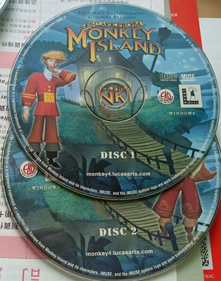 PC GAME: Escape From Monkey Island逃生猴島/2手