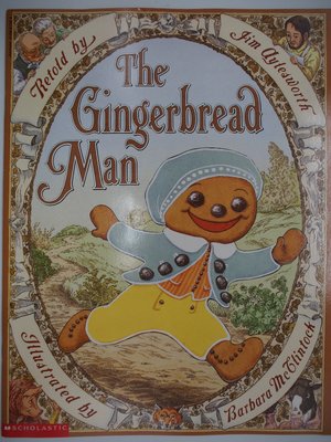 【月界二手書店】The Gingerbread Man_Jim Aylesworth_薑餅人　〖少年童書〗CEO