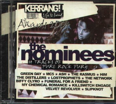 八八 - KERRANG! AWARDS 2004 - THE NOMINEES - Ash MC5 Him Biffy