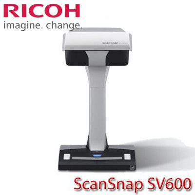 【MR3C】含稅公司貨 RICOH ScanSnap SV600 置頂式掃描器 (原FUJITSU富士通) 14天內出貨
