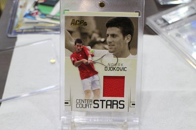 喬科維奇~Novak Djokovic 2006 ACE RC 新人球衣卡 非常少見~世界球王 RARE~ 第二張賣