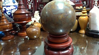 古玩藝品古董收藏/女媧石球/直徑15公分重量5.4公斤/全館商品滿5件或滿6000元免運費