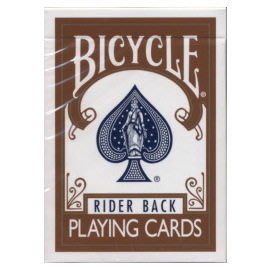 撲克牌 BICYCLE 808 棕色背紋 限量版 1付-牌角小壓