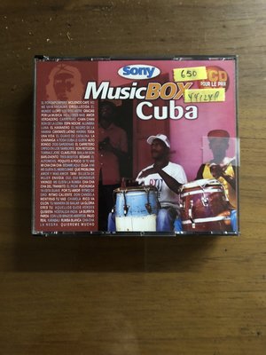 *還有唱片三館*MUSIC BOX CUBA 4CD 二手 YY1249 (需競標)