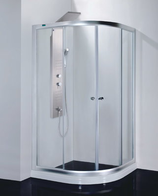 《振勝網》和成衛浴 SB102 簡框圓弧型 橫拉式 淋浴拉門 淋浴門 / 6mm 強化玻璃