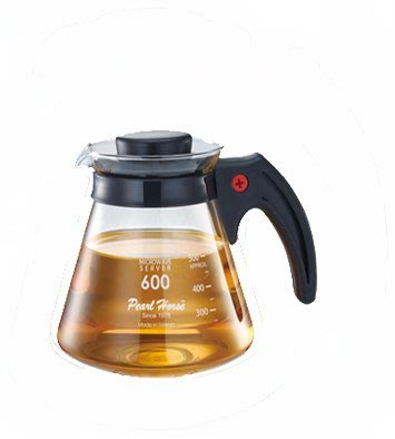 ~* 品味人生 *~ 寶馬牌 塑膠柄耐熱壺 600cc 泡茶壺 咖啡壺 分享壺 TA-G-07-600