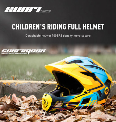 Baby Outdoor Gear SUNRIMOON兒童競賽全罩安全帽/LED燈/滑步車安全帽/騎行頭盔/溜冰滑輪頭盔
