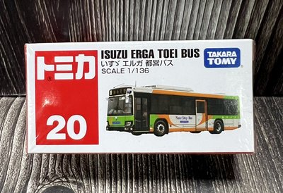 《GTS》TOMICA 多美小汽車 NO20 ISUZU 都營巴士 879718