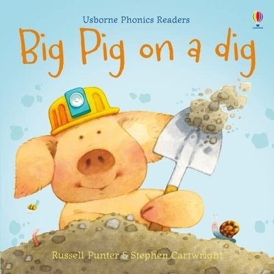 Usborne phonics readers Big pig on a dig等繪本