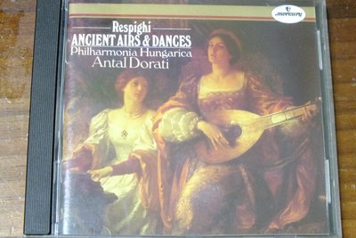 Mercury-Respighi Ancient Airs & Dances-美版,全銀圈,無IFPI