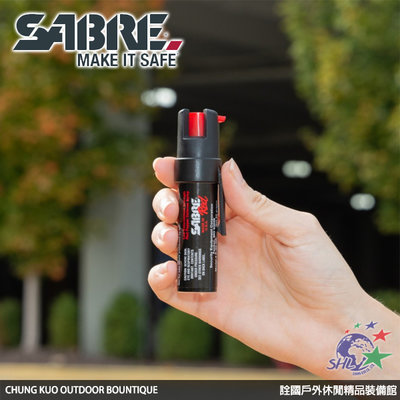 馬克斯 - SABRE 沙豹 戰術背夾型防狼噴霧劑 / 專業防身噴霧器 / 水柱型 / P-22-OC