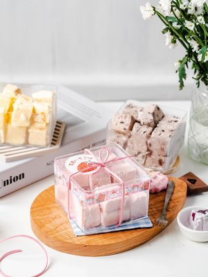 透明塑料厚切酸奶包裝盒烘焙慕斯餅干罐奶棗樂楂千層豆乳蛋糕