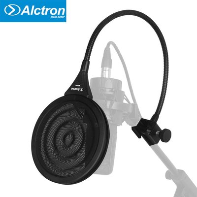 【雙層金屬網】Alctron MPF02 專業錄音用防噴罩 電容式麥克風專用 防噴罩 口水罩 防噴麥 防噴網 防噪網