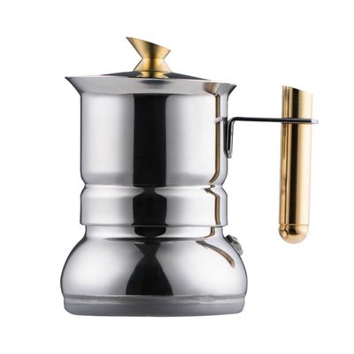 【熱賣精選】意大利進口GAT Amore不銹鋼意式摩卡壺煮咖啡壺 爐灶兩用咖啡機