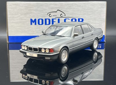 【MASH】現貨特價 ModelCar Group 1/18 BMW 740i (E32) grey