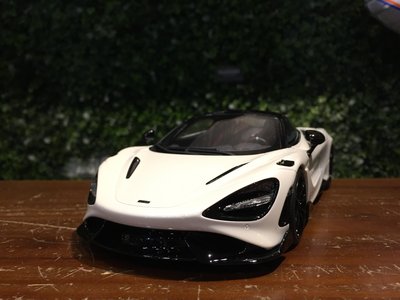 1/18 GT Spirit McLaren 765LT Silica White GT861【MGM】