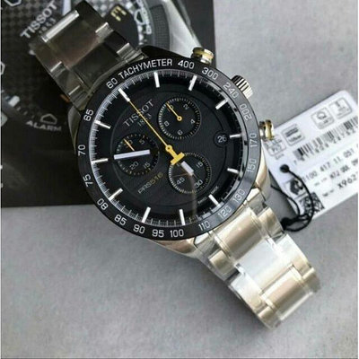 海外購Tissot 天梭律馳PRS 516系列三眼計時石英腕錶天梭正品男錶賽車錶中的經典